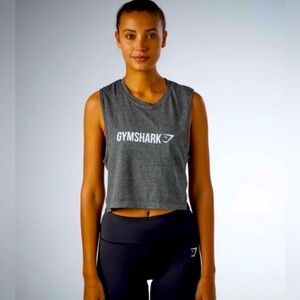 GYMSHARK CROP SLEEVELESS TOP